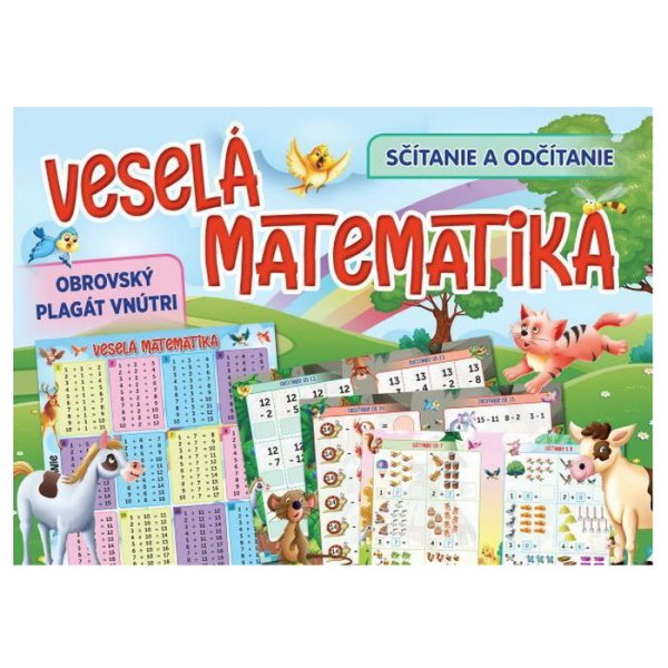 Pracovný zošit Veselá matematika Sčítanie a odčítanie