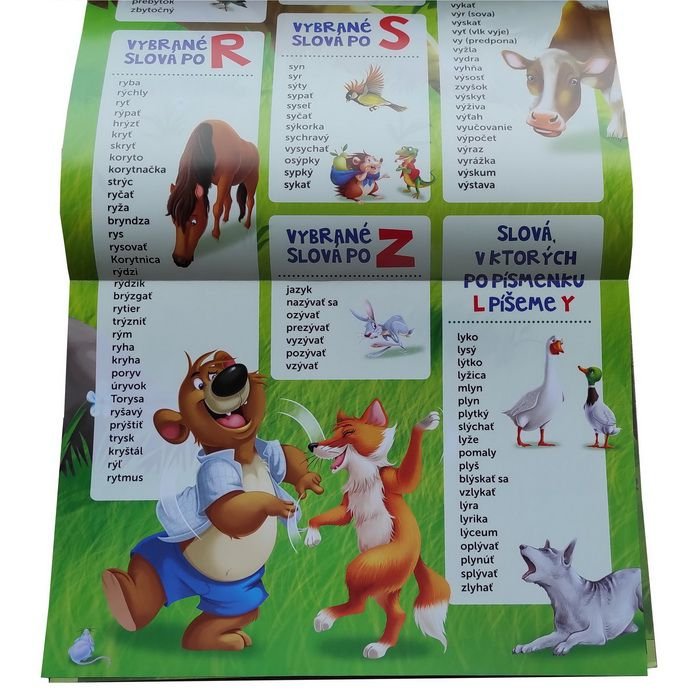 Pracovný zošit Veselá slovenčina Vybrané slová