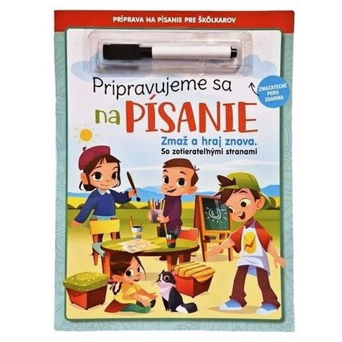 Pripravujeme sa na písanie so zotierateľným perom, 16 strán