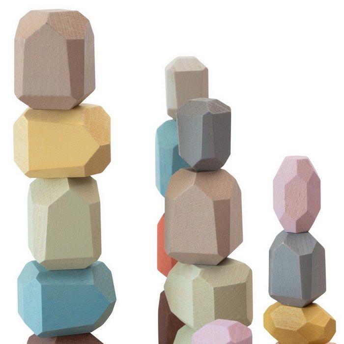 Betzold Balančné kamene Pastel, 54 ks
