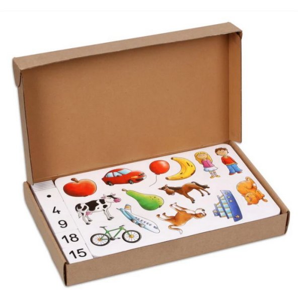 Betzold Magnetický aritmetický box, 196 dielov