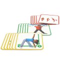 Betzold Set na detskú jogu s kartami na cvičenie, 8 detí
