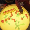 Betzold Transparentné geometrické tvary, 360 ks