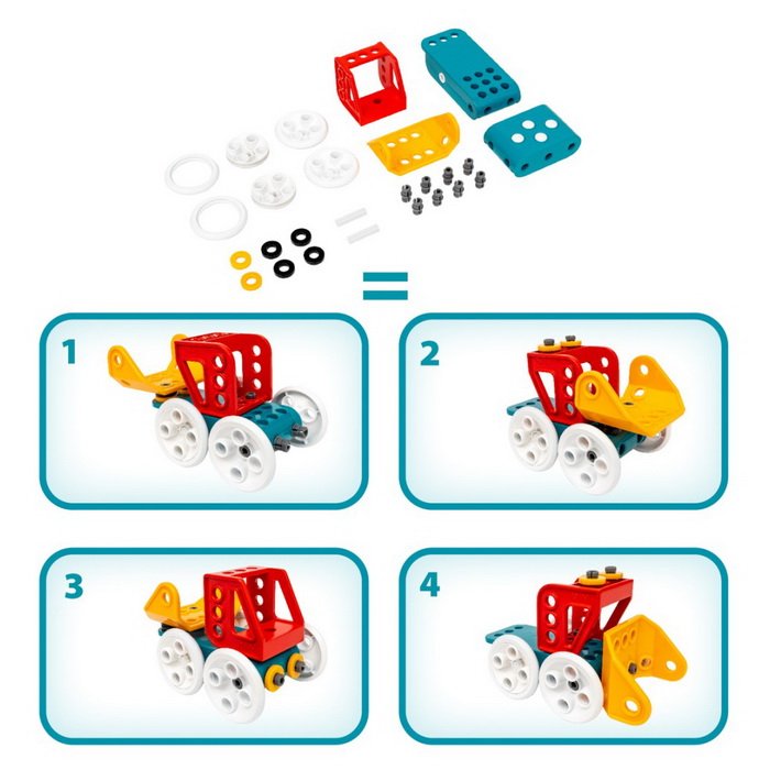 BRIO Builder - Stavebnica s diaľkovým ovládaním