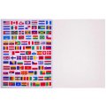 Kniha Vlajky celého sveta a puzzle, 150 dielikov