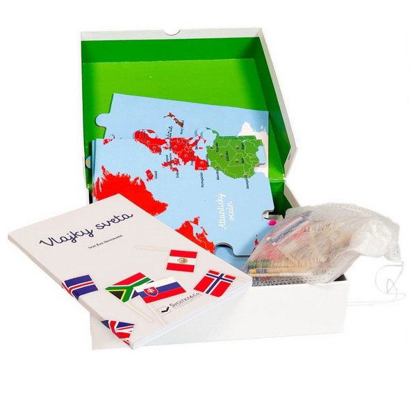 Moja sada Montessori Vlajky sveta