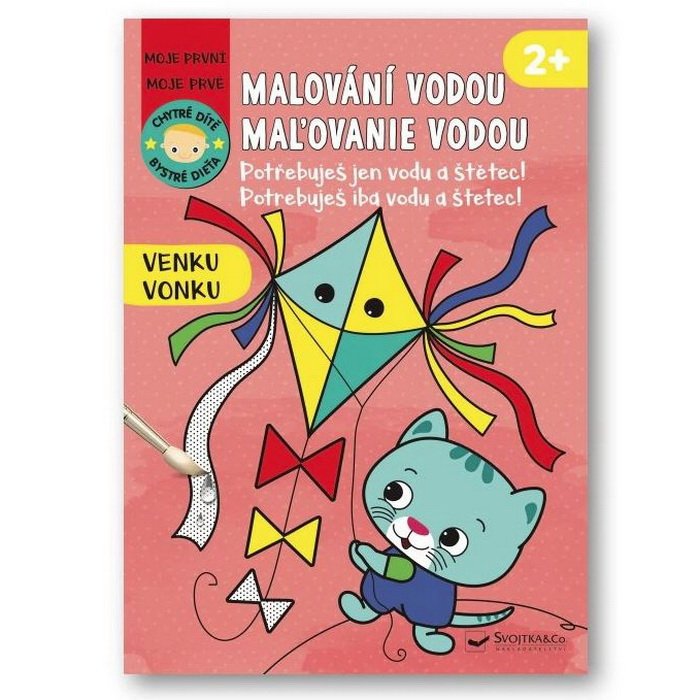 Bystré dieťa - Vonku, maľovanie vodou