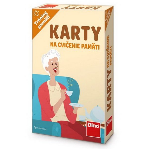 Dino Tréning pamäti Karty na cvičenie pamäti