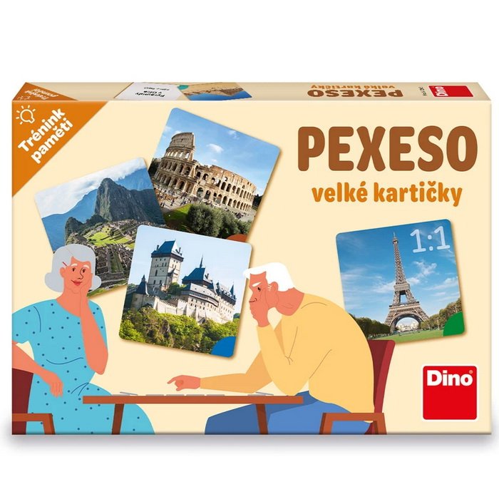 Dino Tréning pamäti Pexeso pamiatky