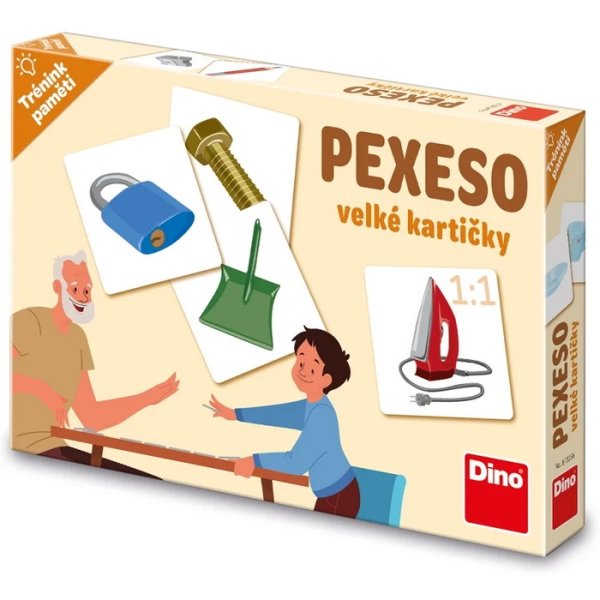 Dino Tréning pamäti Pexeso predmety