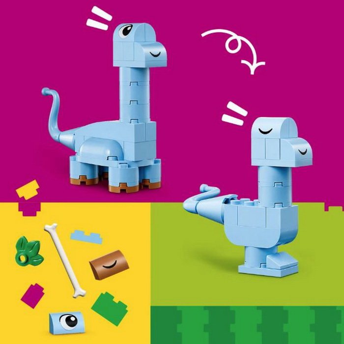 Lego Classic 11041 Kreatívne dinosaury, 450 ks