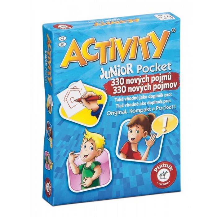 Piatnik Activity Junior Pocket, 55 kariet