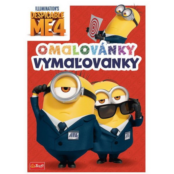 Trefl Vymaľovanky Mimoni, 24 strán