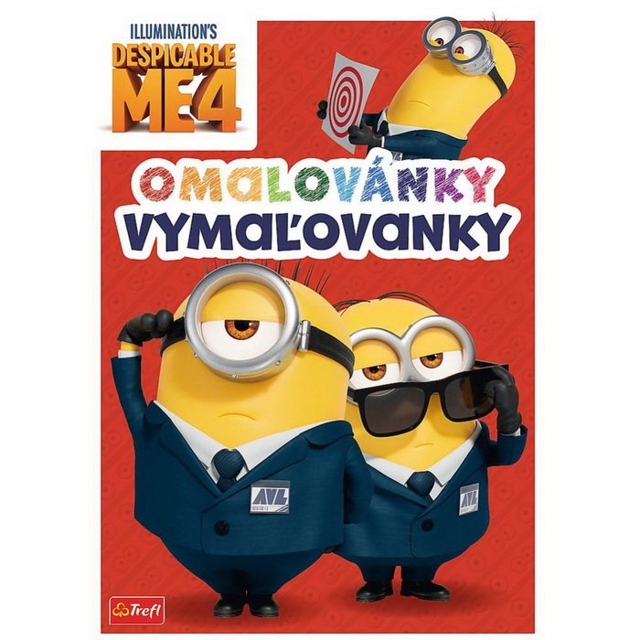 Trefl Vymaľovanky Mimoni, 24 strán