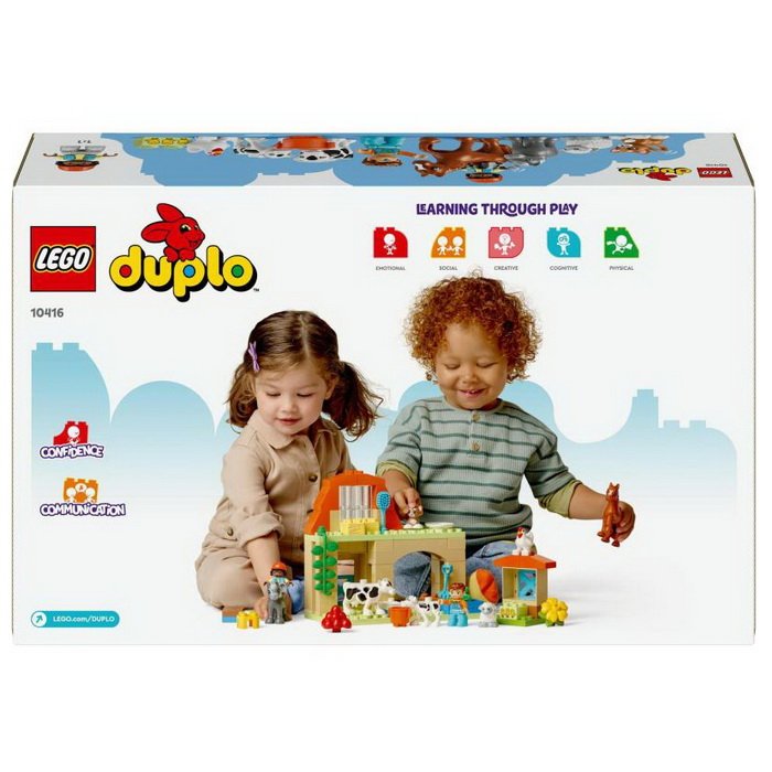 Duplo 10416 Starostlivosť o zvieratká na farme, 74 ks