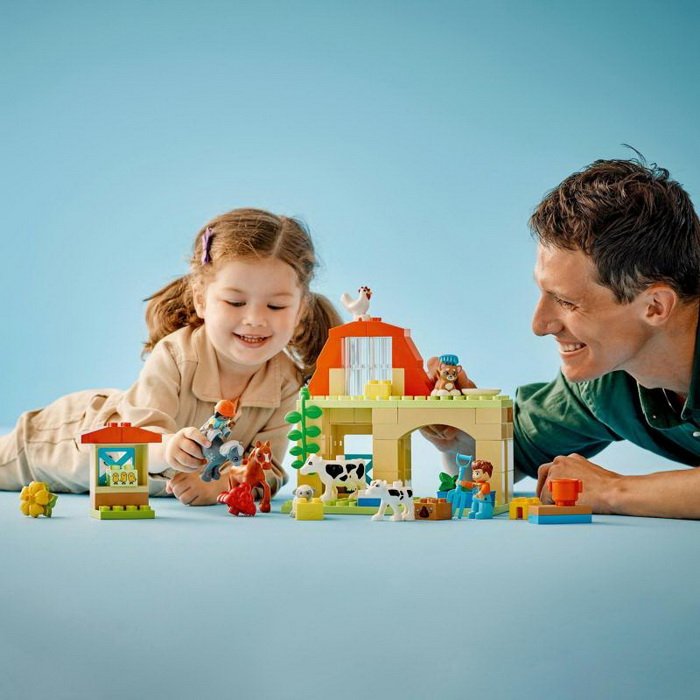 Duplo 10416 Starostlivosť o zvieratká na farme, 74 ks