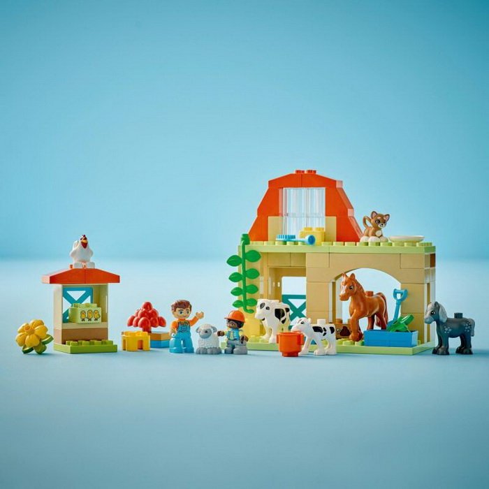 Duplo 10416 Starostlivosť o zvieratká na farme, 74 ks