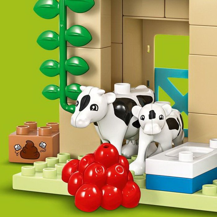 Duplo 10416 Starostlivosť o zvieratká na farme, 74 ks