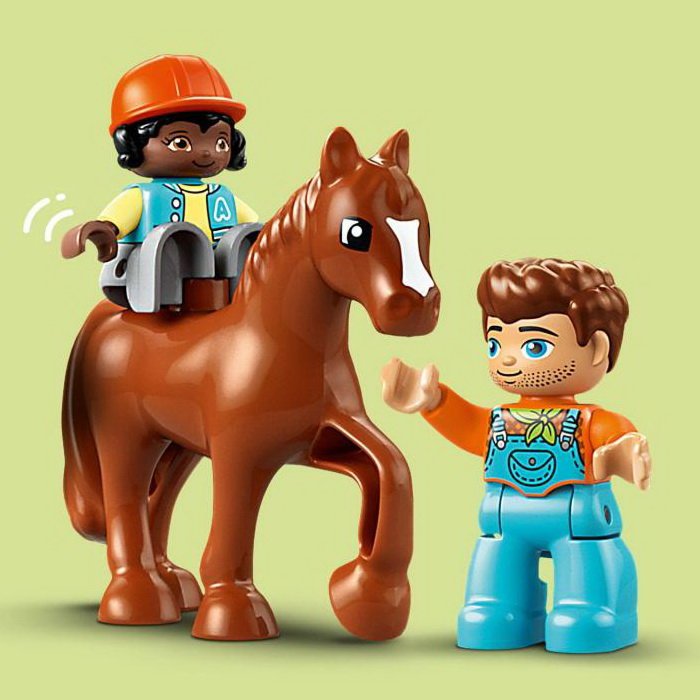 Duplo 10416 Starostlivosť o zvieratká na farme, 74 ks