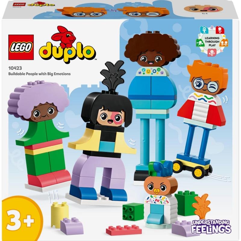 Duplo 10423 Zostaviteľní ľudia s veľkými emóciami, 71 ks