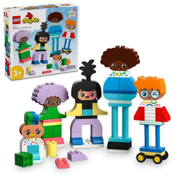 Duplo 10423 Zostaviteľní ľudia s veľkými emóciami, 71 ks