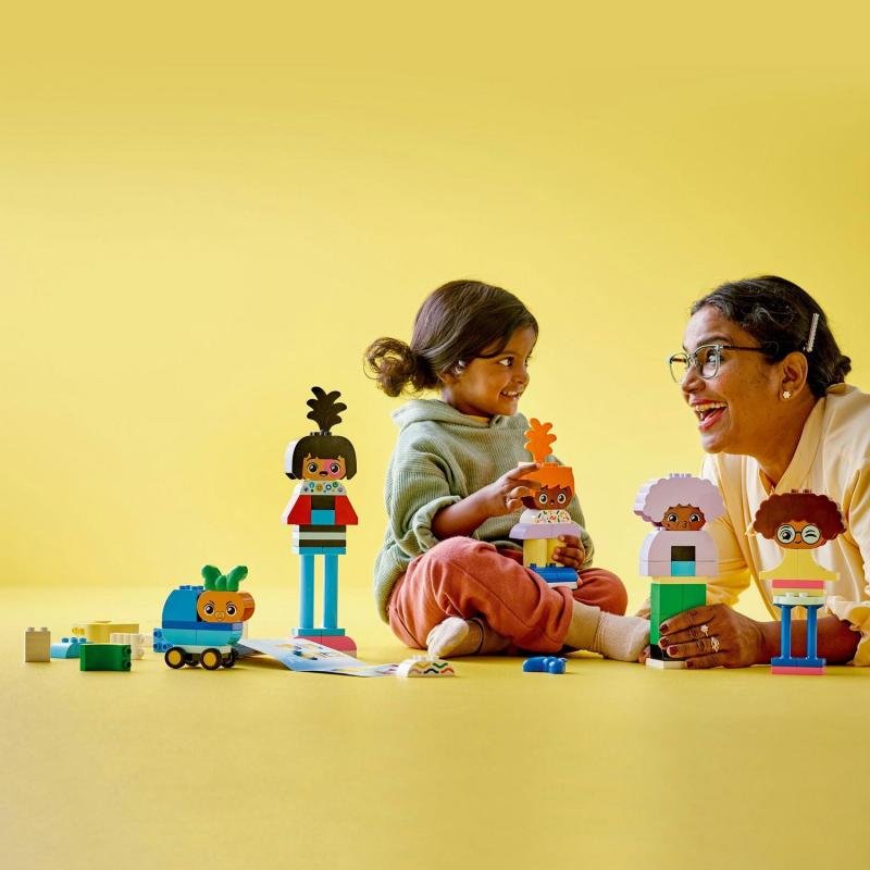 Duplo 10423 Zostaviteľní ľudia s veľkými emóciami, 71 ks