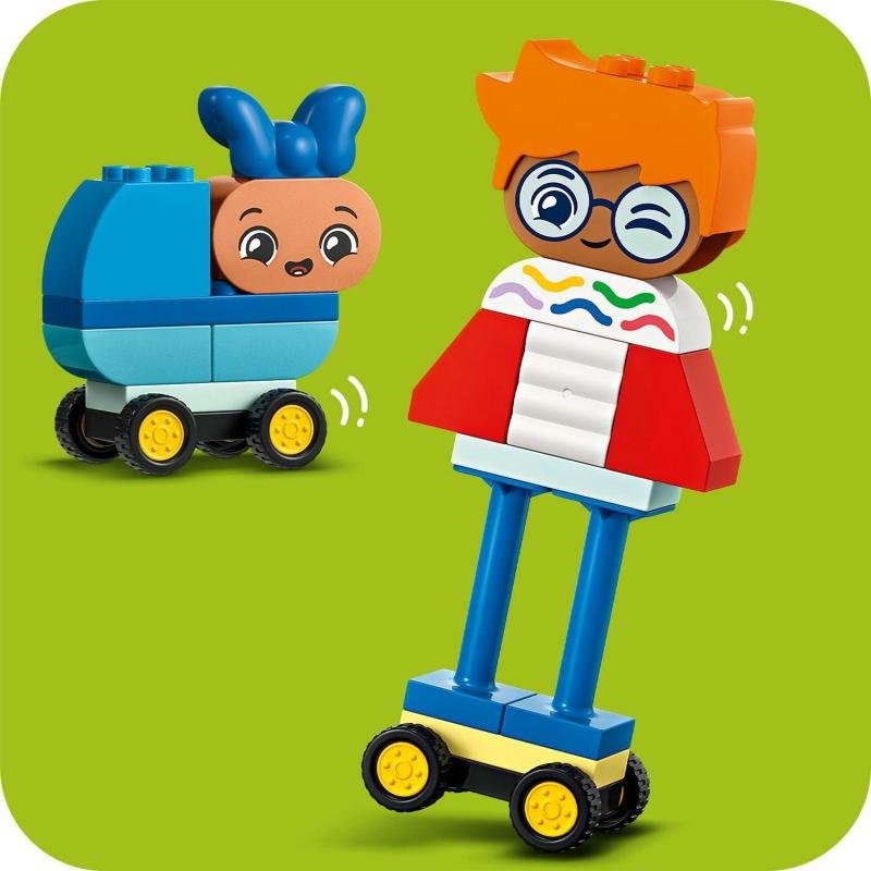 Duplo 10423 Zostaviteľní ľudia s veľkými emóciami, 71 ks