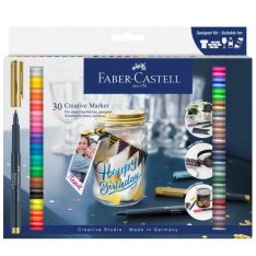 Faber Castell Kreatívne popisovače, 30 ks