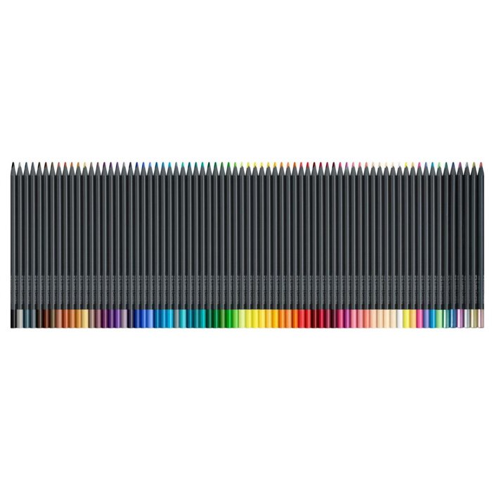 Faber Castell Pastelky Black Edition, 72 ks