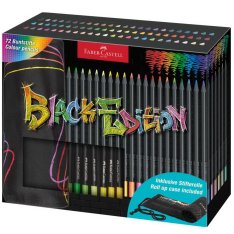 Faber Castell Pastelky Black Edition, 72 ks