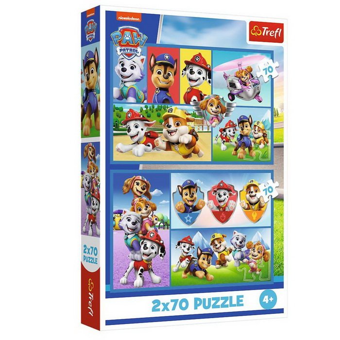 Trefl Puzzle Labková patrola 2v1