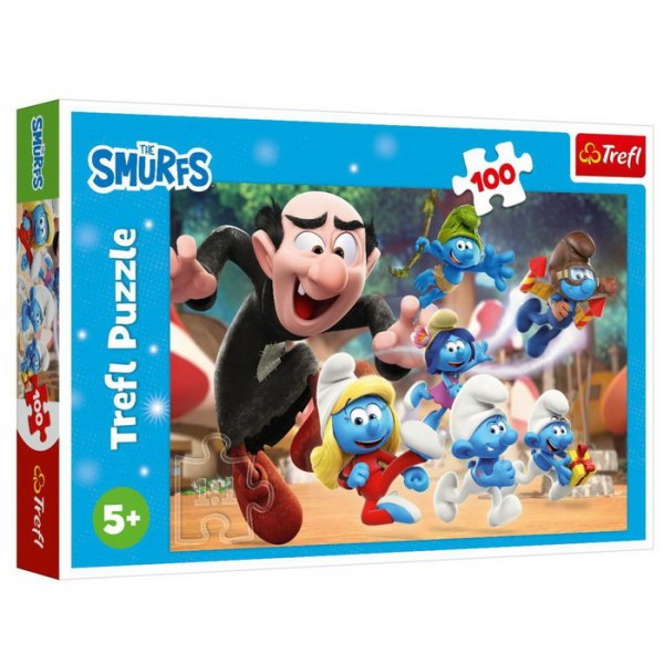 Trefl Puzzle Šmolkovia, 100 dielikov