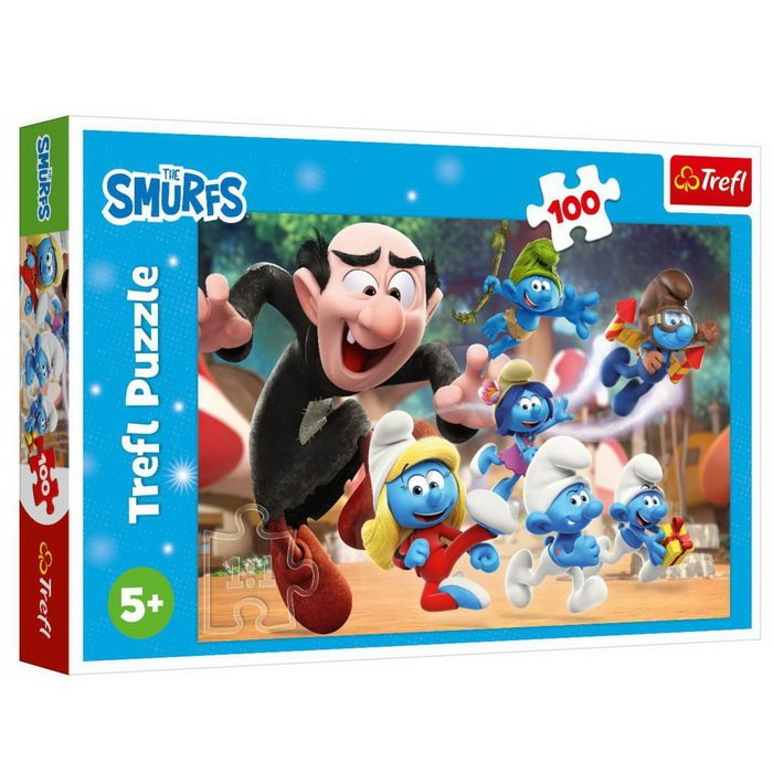 Trefl Puzzle Šmolkovia, 100 dielikov