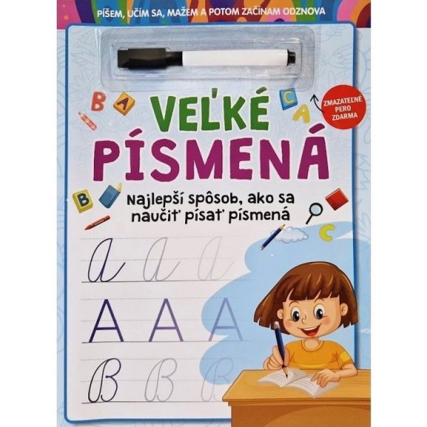 Veľké písmená a zmazateľné pero