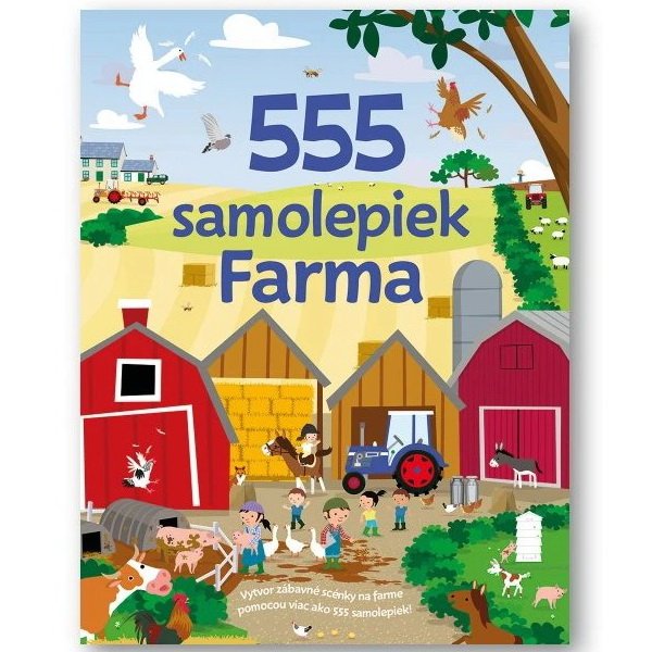 555 samolepiek Farma