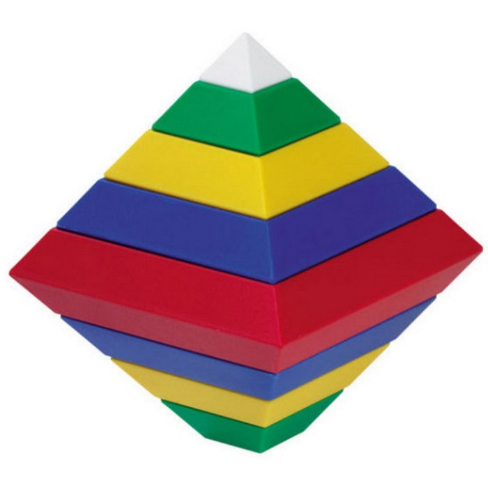 Betzold Kreatívna pyramída, 15 dielikov