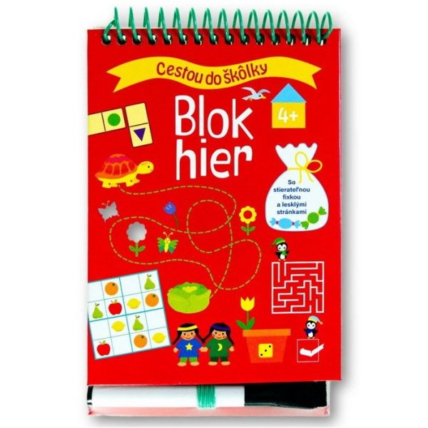 Cestou do škôlky Blok hier 4+