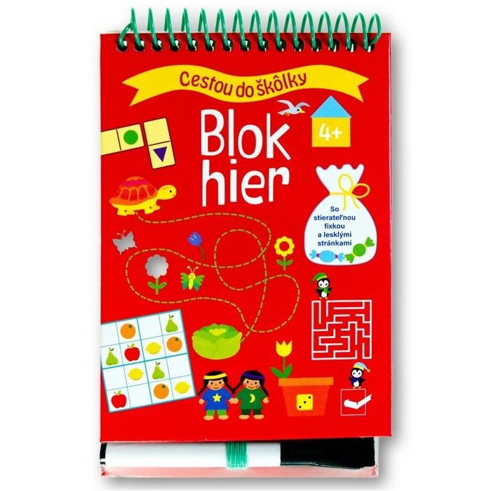 Cestou do škôlky Blok hier 4+