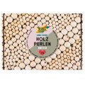 Folia Školská sada Drevené korálky - Prírodné, 1 kg