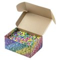 Folia Školská sada Drevené korálky - Pastelové, 1 kg