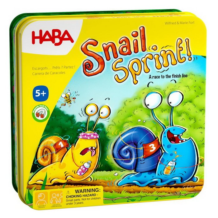 Haba Magnetická hra Preteky slimákov