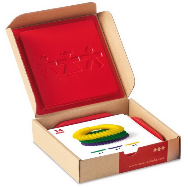 Pracovné karty pre plastovú 3D stavebnicu Pop trubice, 24 ks