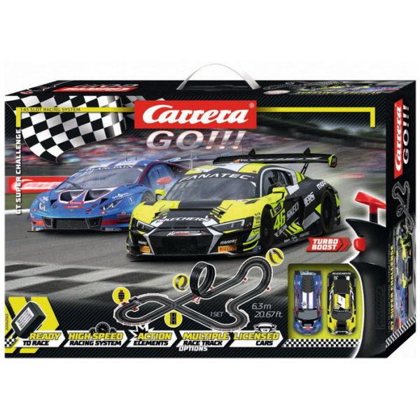Carrera Autodráha GO 62563 - GT Super Challenge