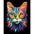 DiamontDotz Neon Mačka na zamate