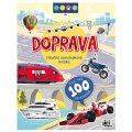 JRM Samolepková knižka Doprava, 100+