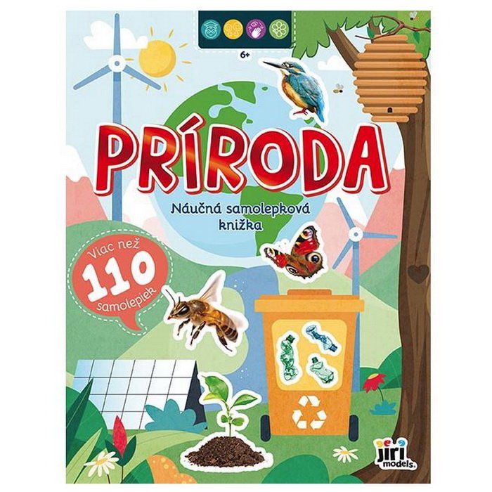 JRM Samolepková knižka Príroda, 110+