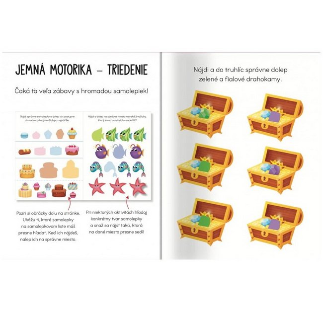 Pracovný zošit Jemná motorika Triedenie