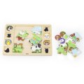 Viga Drevené puzzle Zvieratká, 9 dielikov