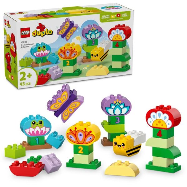 Duplo 10444 Kreatívna záhrada a kvety, 45 ks