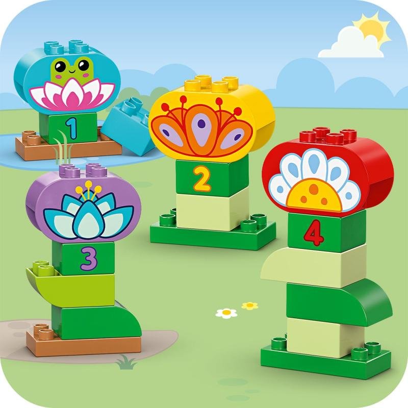 Duplo 10444 Kreatívna záhrada a kvety, 45 ks
